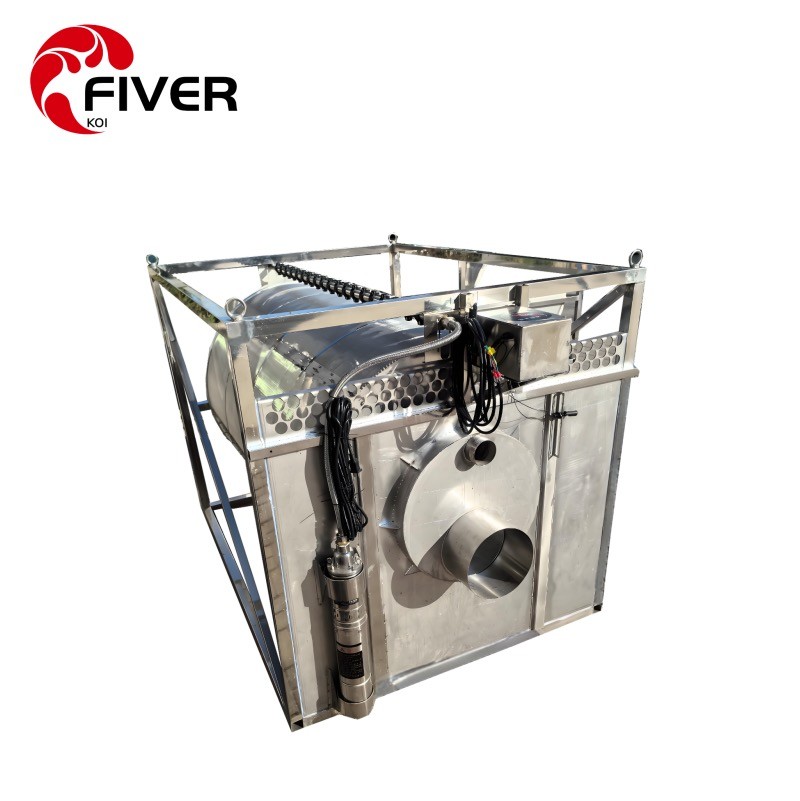 300T/H Open Type Drum Filter Solid Removal From Aquaculture Water